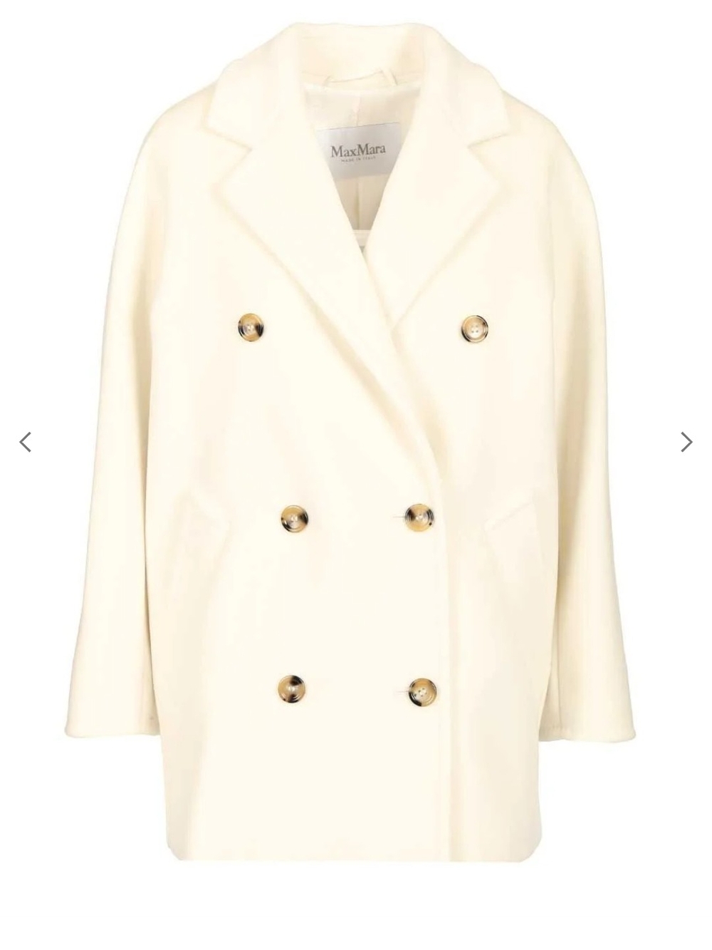 (Autumm)Brand New MAX MARA REBUS Pea Coat Retails 3750 Selling 60 Percent Off